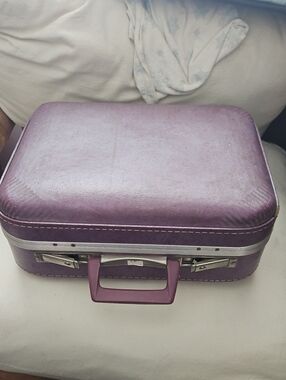 Vintage Purple Travel Case